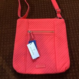 Vera Bradley hipster crossbody coral